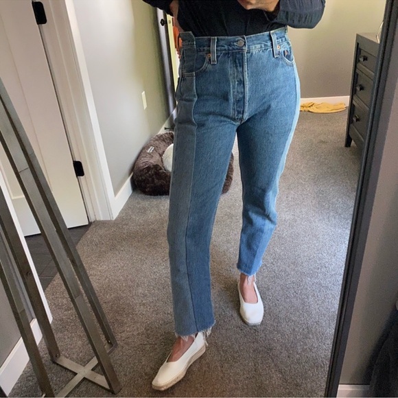 EB Denim OG Reinvented Two Tone Jeans - Picture 3 of 3